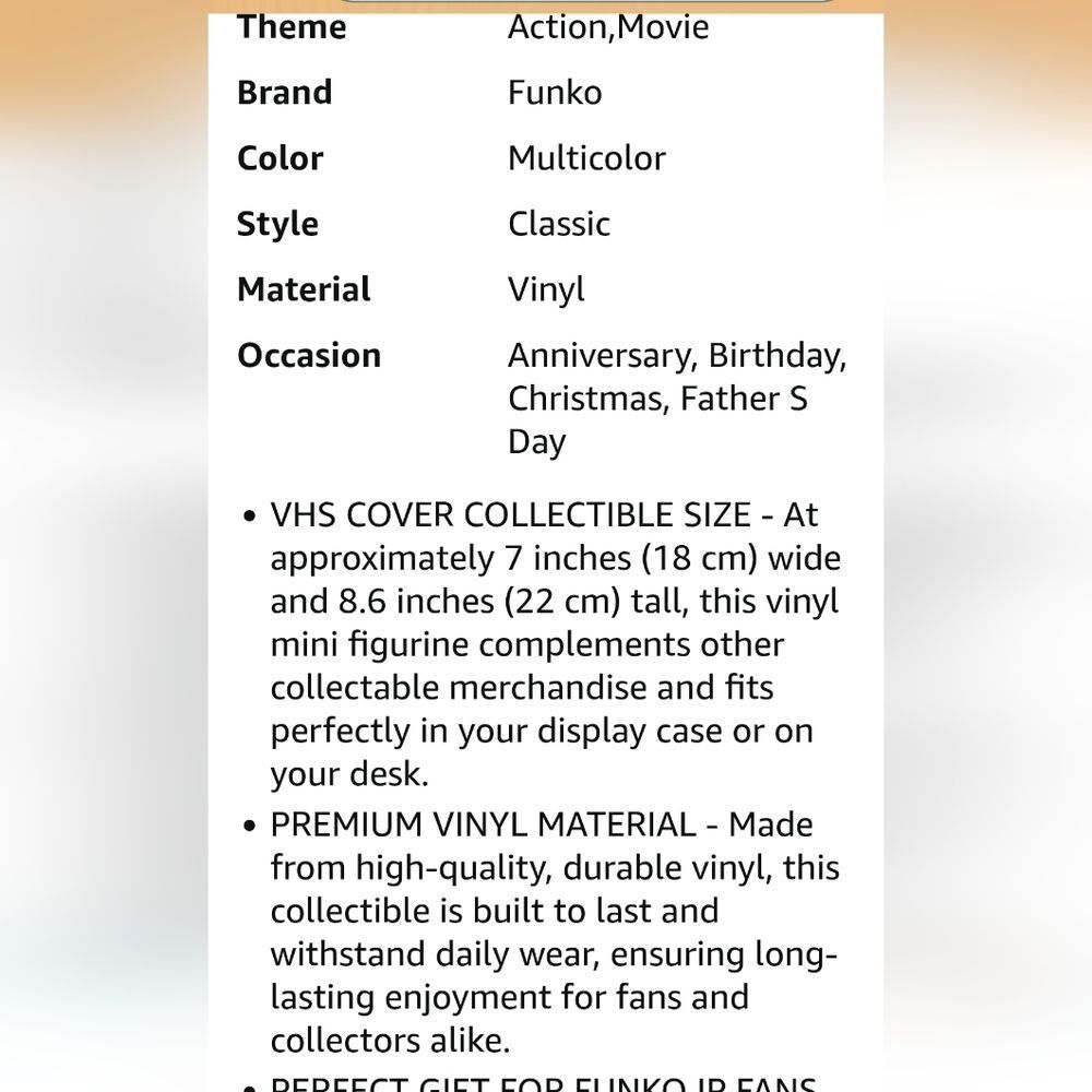 Funko‎ Pop VHS Covers Belle Vinyl Figure #01 - Picture 3 of 6
